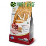 FARMINA N&D LOW GRAIN ADULT CAT POLLO & MELOGRANO KG 5